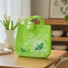 Grab folding hand-held plastic shopping bags and express delivery packaging bags can be reused and are lightweight for storage Specification image